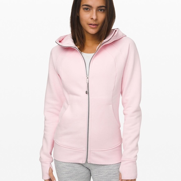 Blissful Pink Lulu Lemon Scuba Sweatshirt - Picture 1 of 7